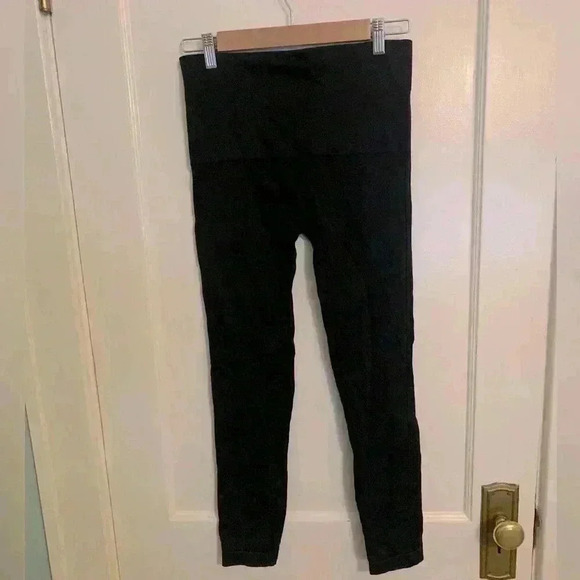 SPANX Look At Me Now seamless black leggings, Women’s size XL - Picture 5 of 9